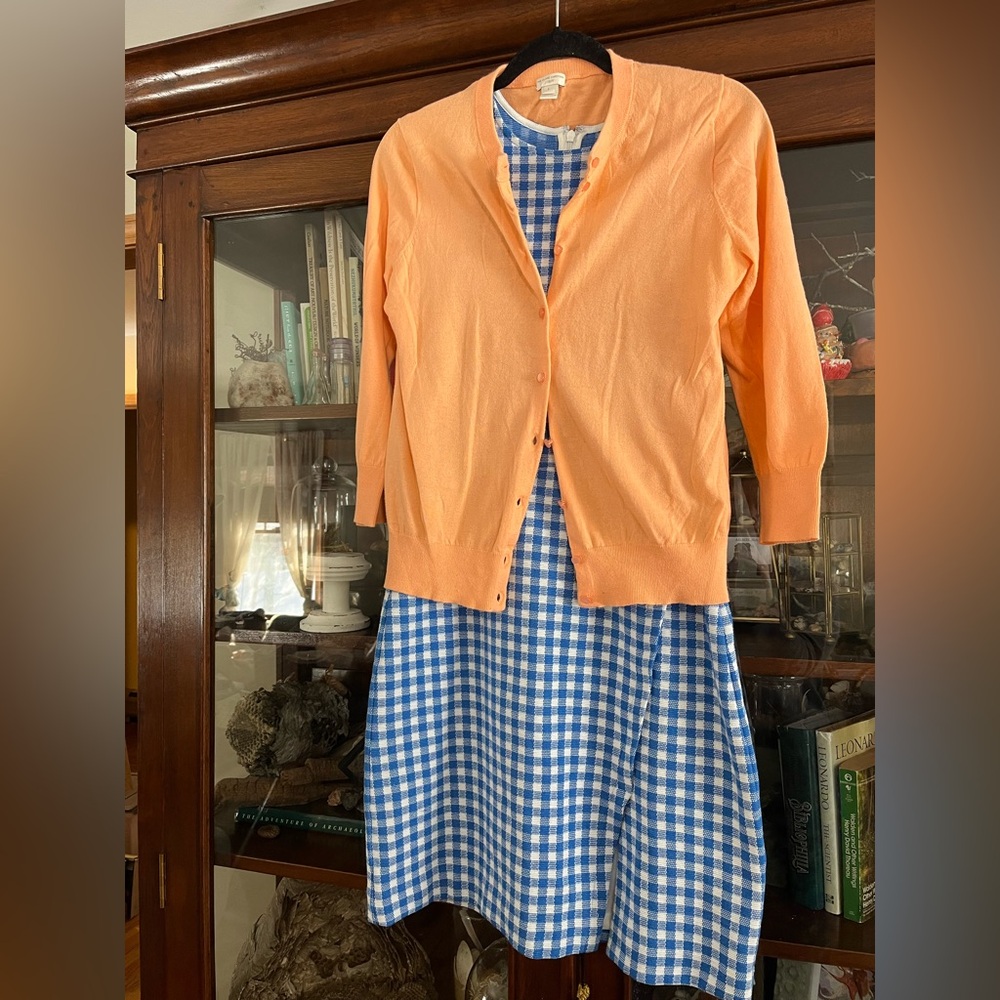 High neck gingham dress🦋🦋 - Picture 10 of 10